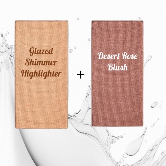 Bundle 2 Glazed Shimmer Highlighter Mary Kay Chromafusion - Picture 4 of 15